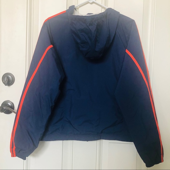 Adidas Ladies Navy Blue Jacket-Large - Picture 4 of 8